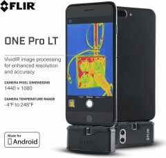 FLIR ONE Pro LT - Android (USB-C) - Profesyonel Sınıf Termal Kamera