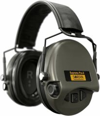 Sordin Supreme Pro-X İnce SFA İşitme Koruması - Aktif Kulak Koruyucuları - Yeşil