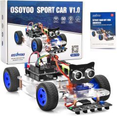 OSOYOO Robot Rc Akıllı Araba DIY Kiti İnşa Edilecek