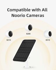 Noorio B210 Güneş Panelli Güvenlik Kamerası, 2K