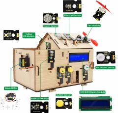 KEYESTUDIO Akıllı Ev Başlangıç Seti - Arduino - Uno R3 - Kodlama Kiti