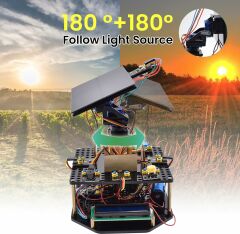 KEYESTUDIO DIY Güneş Takip Elektronik Kiti - Arduino, Akıllı Telefon Şarj Modülü