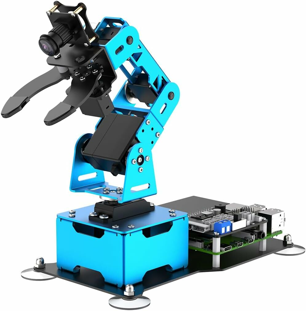 LewanSoul Raspberry Pi AI Vision Robotik Kol 5 DOF Mini Programlanabilir