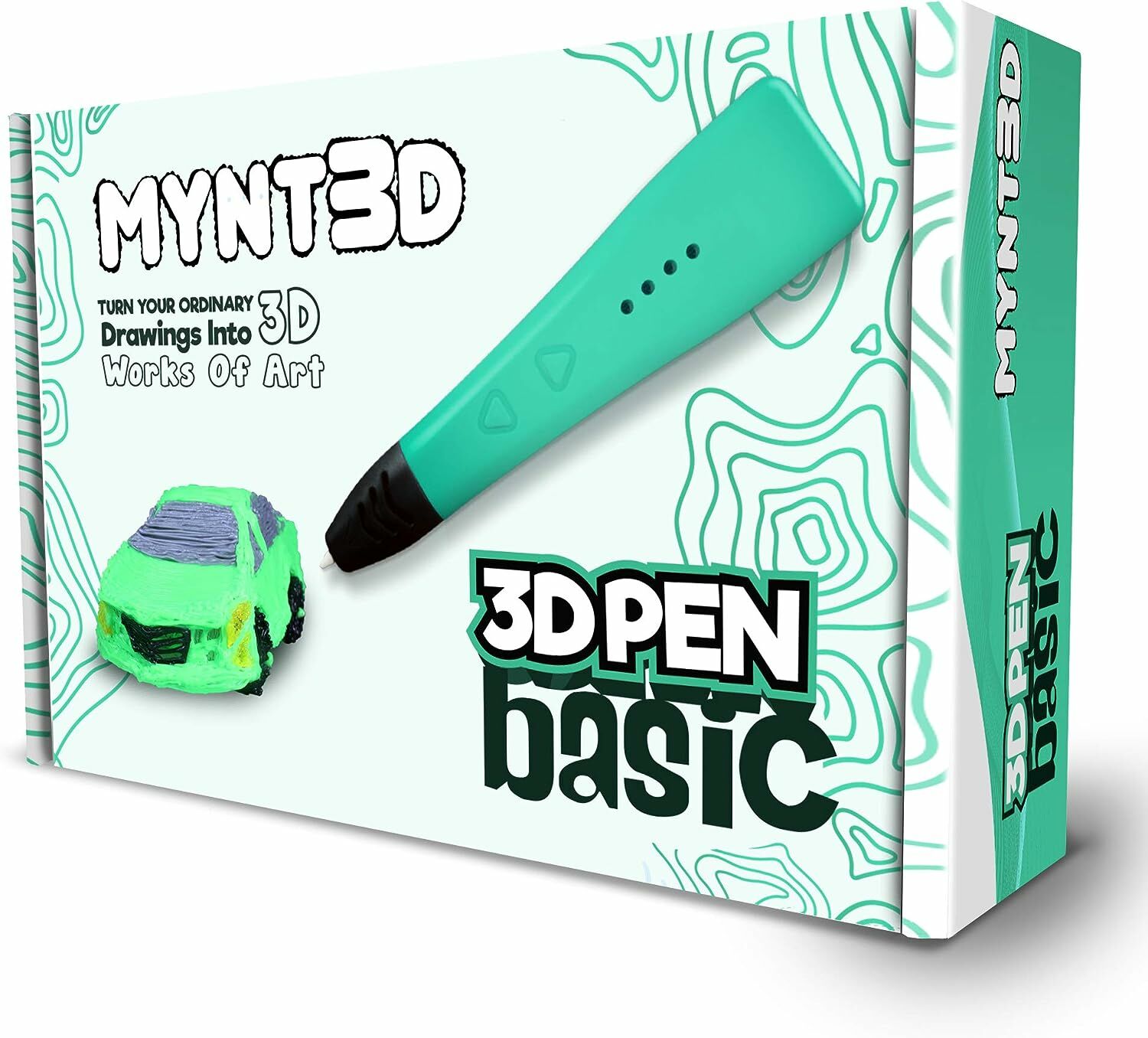 MYNT3D Basic 3D Kalem - 1.75mm ABS ve PLA Uyumlu 3D Yazıcı Kalemi
