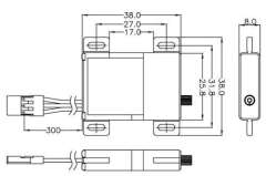 Hitec HS-7115TH HV Ultra Slim Kanat Servosu