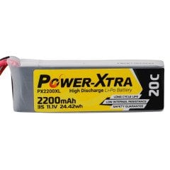 Power-Xtra PX2200XL 11.1V 3S1P 2200mAh 20C Li-Polymer Pil (Soket Yok)