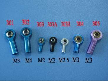Metal Ball Joint M3×D6 ×L26mm/İç:3mm  (1 adet)