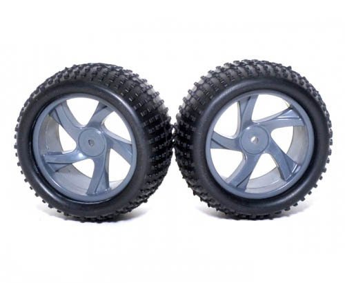 Tire and Rim for Truggy 1/18 Rc Araba Lastik