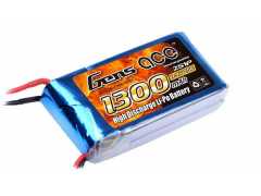 Gens Ace 7.4v 1300mah 25C 2S LiPo