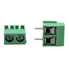 2 Pin Klemens PCB Tip Terminal Blok Vidalı Kablo Soketi