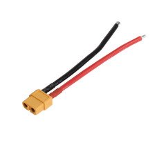 XT-60 Kablolu Dişi Konnektör (12AWG 10 cm) XT60