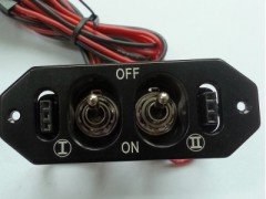HD Metal Çift Açma Kapama Anahtarı & Şarj Girişli (Double On/Off Switch)