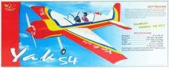 Seagull Yak-54 Deluxe S. 61 (K:140cm) SEA65