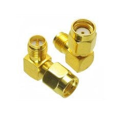 RP-SMA Male to RP-SMA Female Adapter Right Angle RF Connector