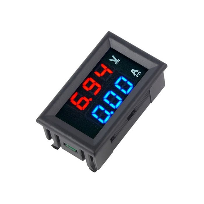 Voltmetre Ampermetre DC 100V 10A Dual Digital Volt Meter Gauge