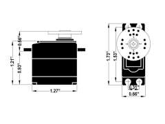 Hitec HS-5245MG Dijital Mini High Tork Metal D. Servo