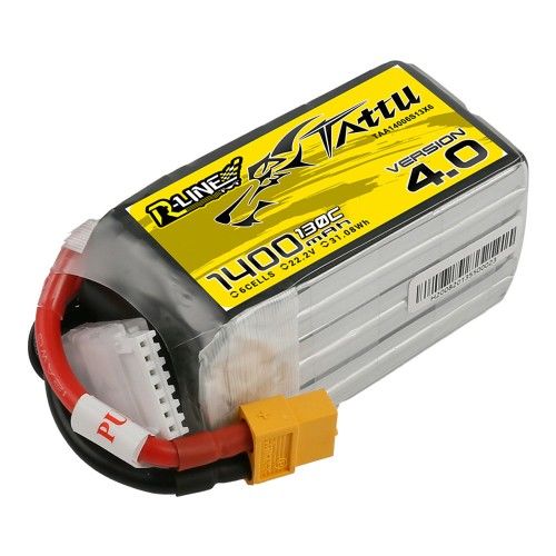 Gens Tattu R-Line 22.2V 1400mah 130C 6S LiPo