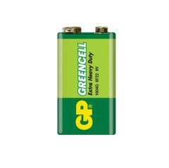 GP 9V Pil Greencell Extra Heavy Duty