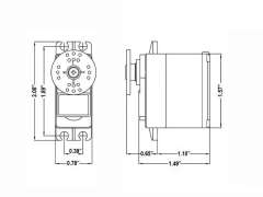 Hitec HS-485HB Deluxe Servo (Karbonite Dişli)