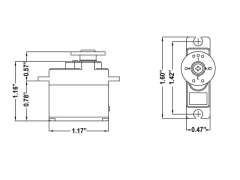 Hitec HS-85BB+ Güçlü Mikro Servo