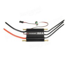 Flycolor Waterproof 90A 2-6S Brushless ESC 5.5V/5A BEC  (Su Soğutmalı, Fırçasız ESC)