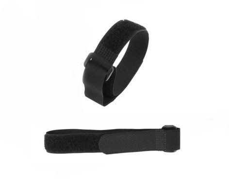 Battery Velcro Strap W20xL200mm Siyah (Tokalı Velcro)