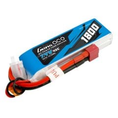 Gens Ace 7.4V 1800mah 45C 2S LiPo (Deans)