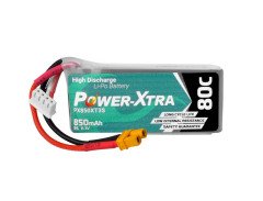 Power-Xtra 11.1V 850mAh 80C Li-Polymer Pil
