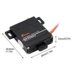 Corona DS-239HV 4.6Kg 7.4V Dijital Wing RC Servo Motor