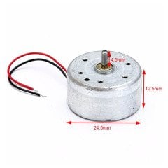 Micro 300 Solar DC Motor DC 3- 5V Elektrik Motoru