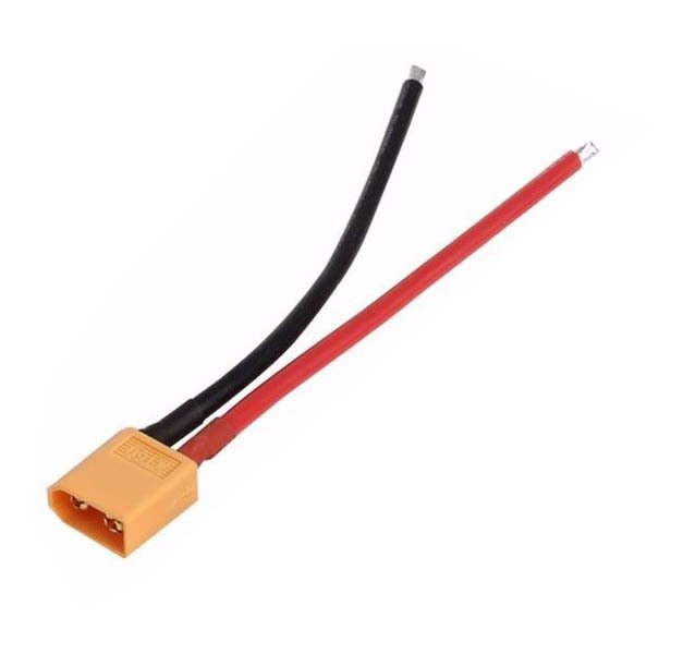 XT-60 Kablolu Dişi Konnektör (12AWG 10 cm) XT60