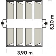 Ferrino Montana Afet Çadırı 19 M.5,1 X 3,85 FR