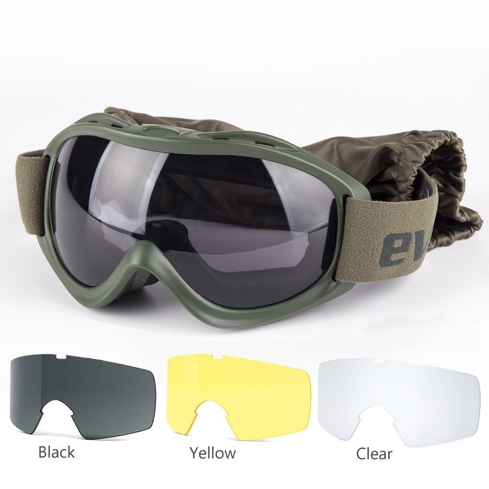 Evolite Balistik Protector Goggle-Khaki