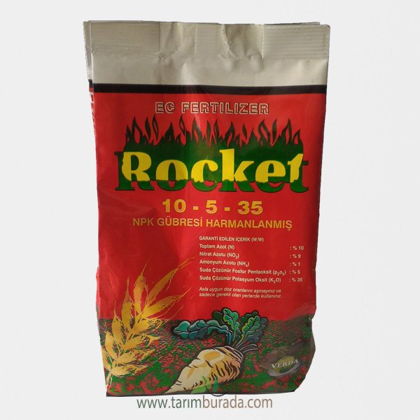Rocket Npk 10-5-35 Gübre 1 Kg