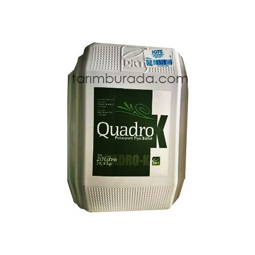Quadro-K Potasyum ve Kükürt Tiyo Sülfat 20 litre