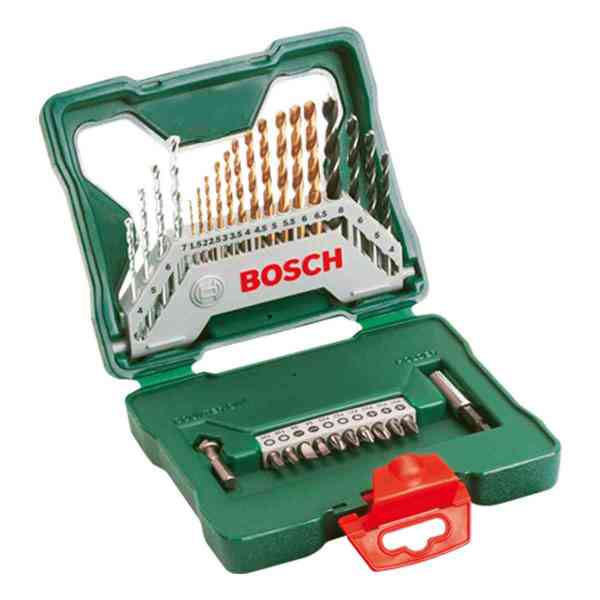 Bosch 30 Parça Titanyum Delme Vidalama