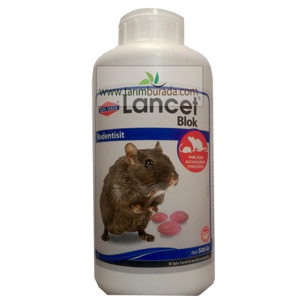 Lancet Wax Block Mouse Poison 500 gr