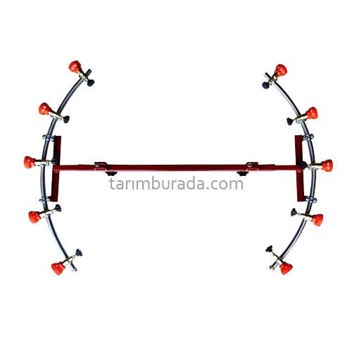 Flat Head Crescent Type Spraying Machine Apparatus Set of 5