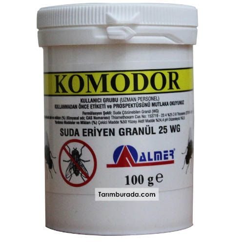 Karasinek İlacı Komodor 25 WG 100 Gr