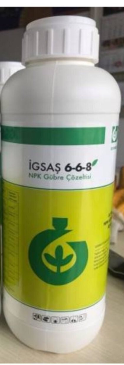 Sıvı Npk Azot-Fosfor-Potasyum Gübre 6-6-8 1 Lt