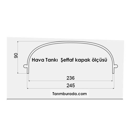 Vakum Hava Tank Dış Kapak