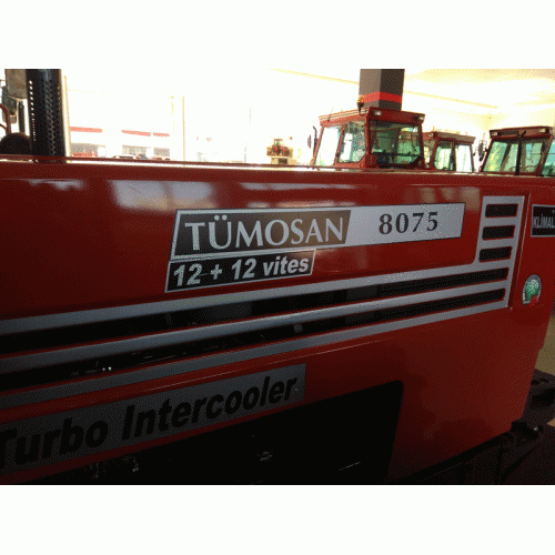Tümosan 12+12 Vites 8075 - 2018 Model Traktör Paspas