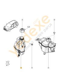KADJAR QASHQAI J11 Yedek Su Deposu (Genleşme Deposu) 217114EA0A