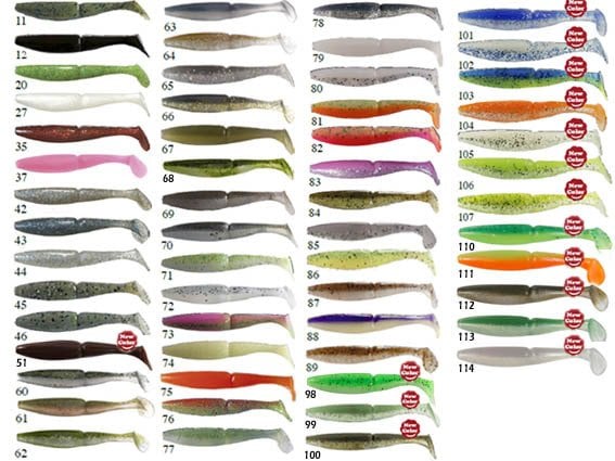 SAWAMURA ONE UP SHAD 4'' 10CM #49