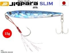 Major Craft  Jigpara Micro Slim JPMSL-15gr #15 Keimura(UV) Iwashi