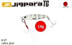 Major Craft Jigpara Tungsten JPTG-14gr #7 Zebra Glow