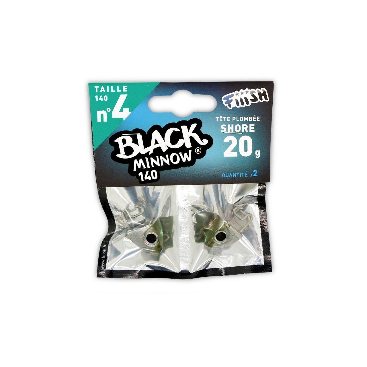 FIIISH BM140/4 BM153 JIG HEAD SHORE 20GR KAKI
