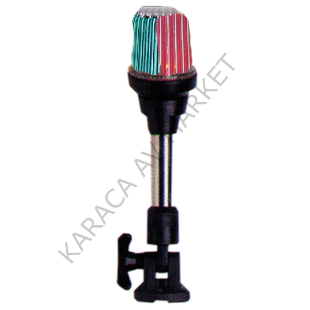 Lalizas DİREKLİ SEYİR FENERİ 3 RENKLİ 64CM,316SS