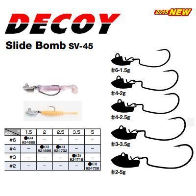 DECOY SV-45 SLIDEBOMB #6-1.5GR