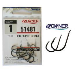 Owner 51481 Cut Super Chinu Black Chrome İğne